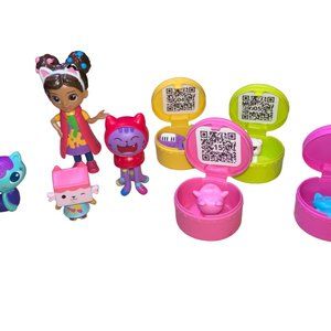 Gabby’s Dollhouse Toy Figures Gabby Girl Baby Box Cat and Accessories Custom Lot